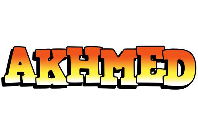 Akhmed sunset logo