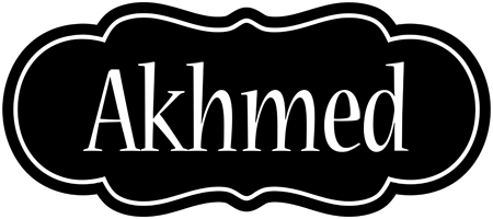 Akhmed welcome logo