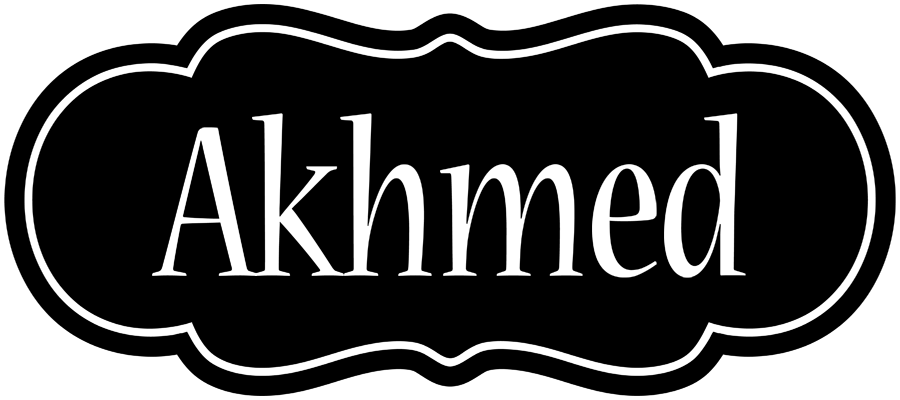 Akhmed welcome logo