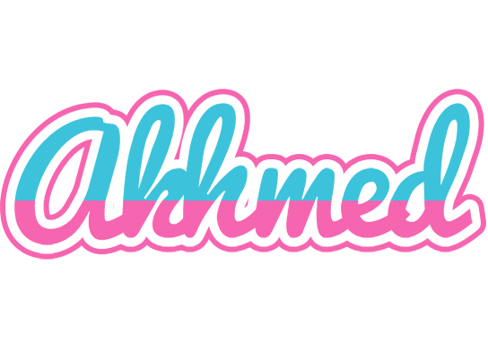 Akhmed woman logo