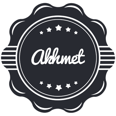 Akhmet badge logo