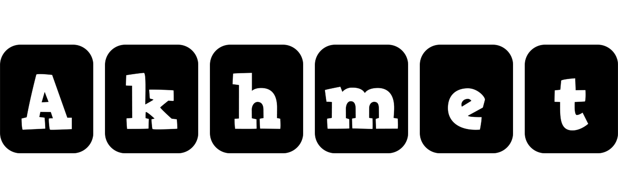 Akhmet box logo