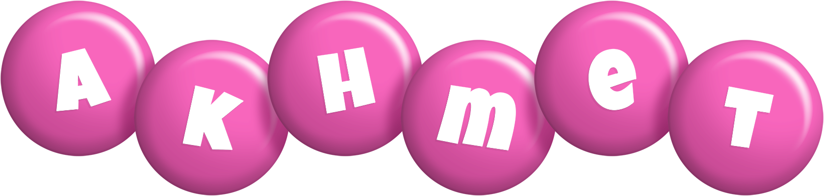 Akhmet candy-pink logo