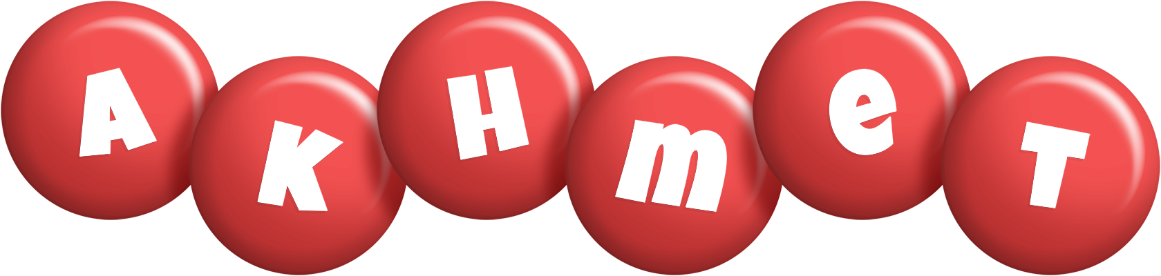 Akhmet candy-red logo