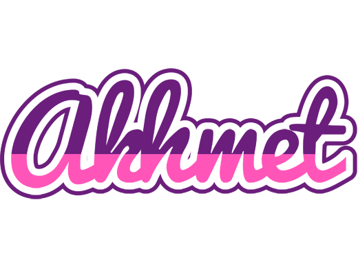 Akhmet cheerful logo