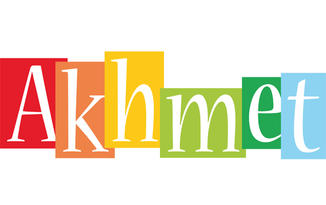 Akhmet colors logo