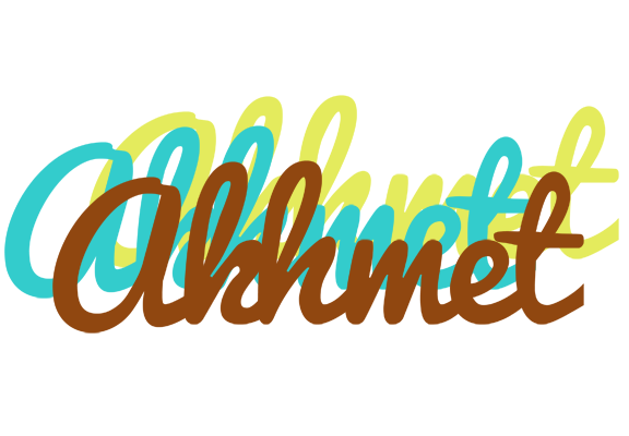 Akhmet cupcake logo