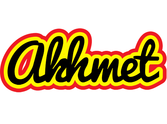 Akhmet flaming logo
