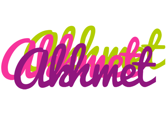 Akhmet flowers logo
