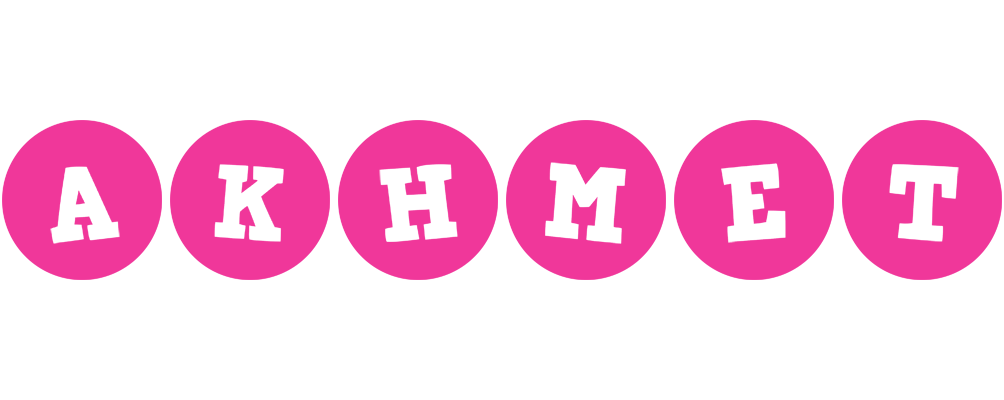 Akhmet poker logo