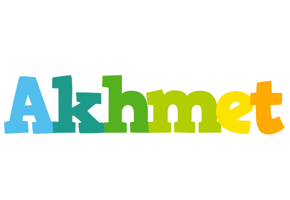 Akhmet rainbows logo