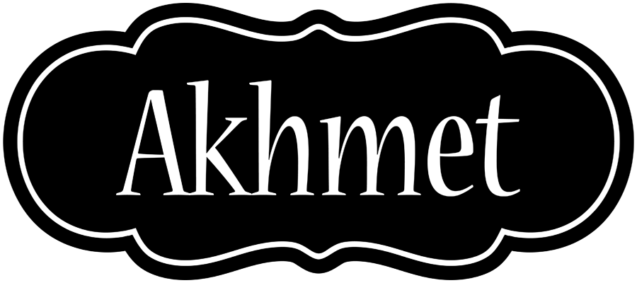 Akhmet welcome logo