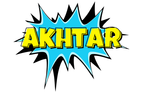 Akhtar amazing logo