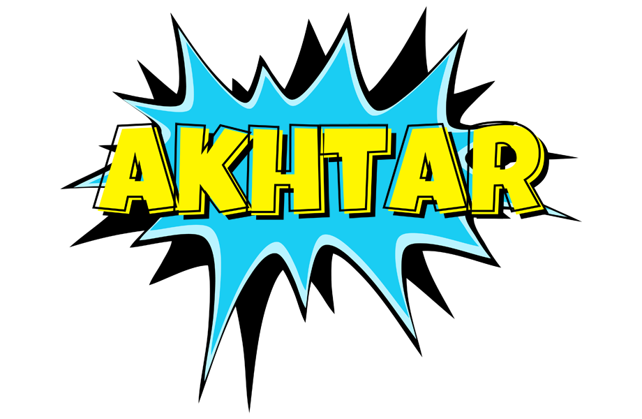 Akhtar amazing logo
