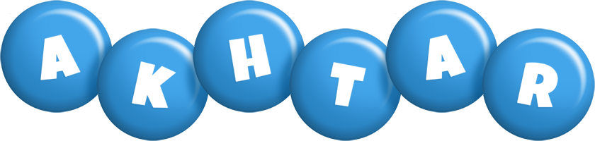 Akhtar candy-blue logo