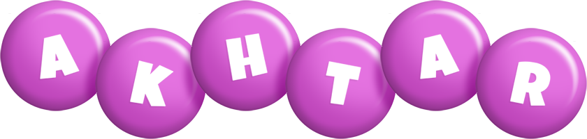Akhtar candy-purple logo