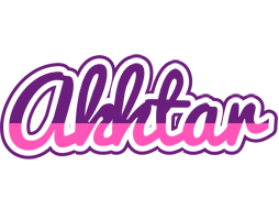 Akhtar cheerful logo
