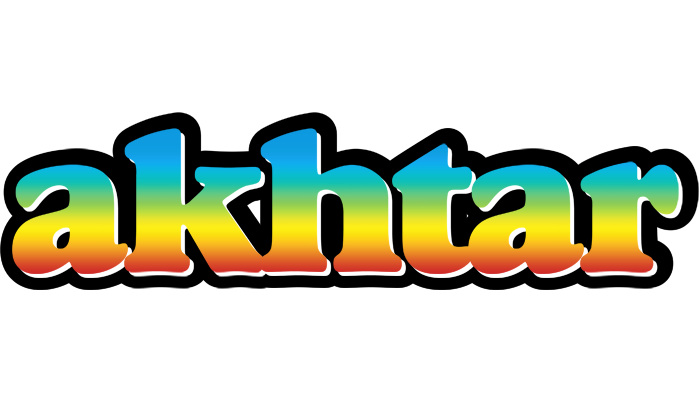 Akhtar color logo
