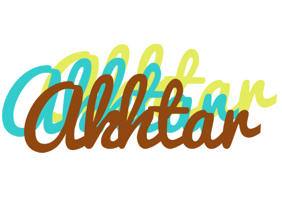 Akhtar cupcake logo