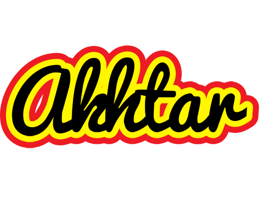 Akhtar flaming logo