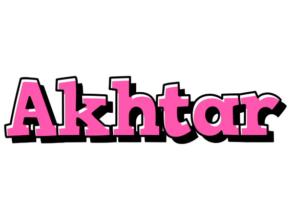 Akhtar girlish logo