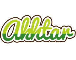 Akhtar golfing logo