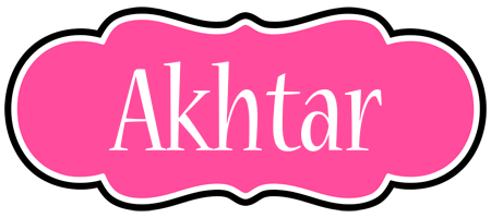 Akhtar invitation logo