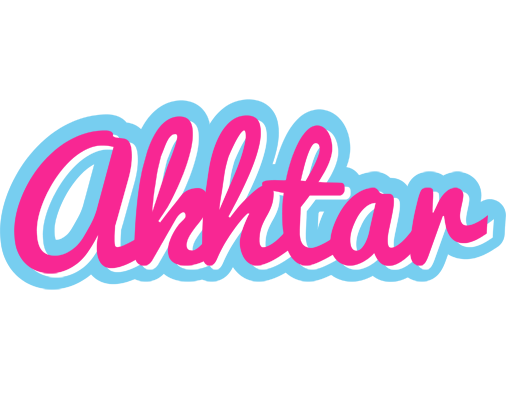 Akhtar popstar logo