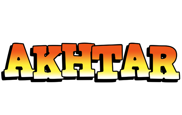 Akhtar sunset logo