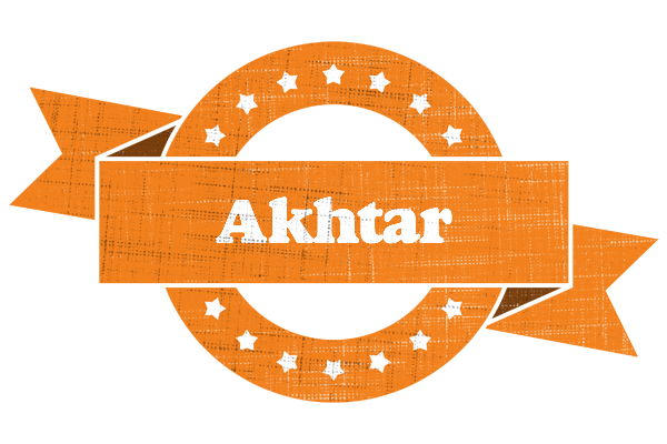 Akhtar victory logo