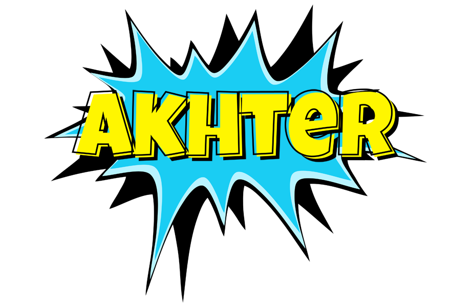 Akhter amazing logo