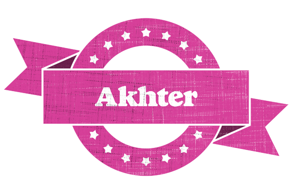 Akhter beauty logo