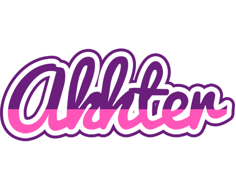 Akhter cheerful logo