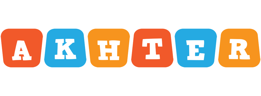 Akhter comics logo