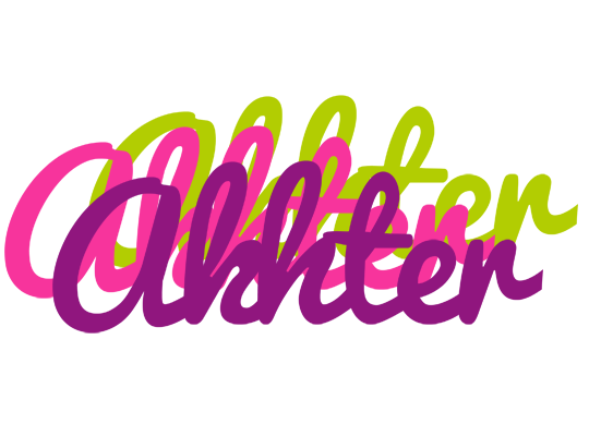 Akhter flowers logo