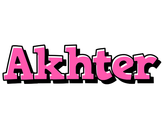 Akhter girlish logo