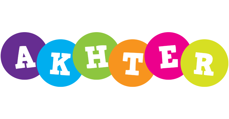 Akhter happy logo