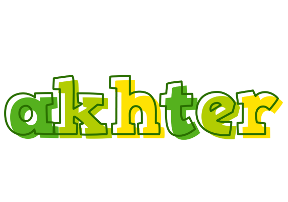 Akhter juice logo