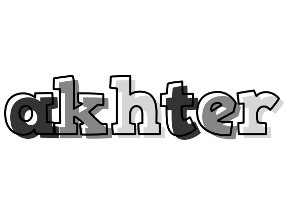 Akhter night logo