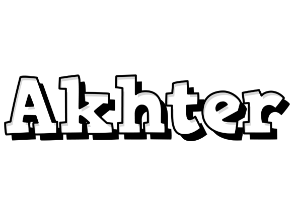 Akhter snowing logo