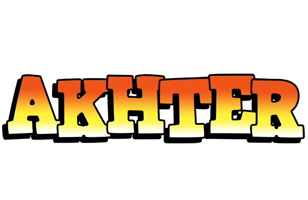 Akhter sunset logo