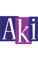 Aki autumn logo