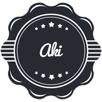 Aki badge logo