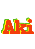 Aki bbq logo