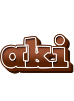 Aki brownie logo