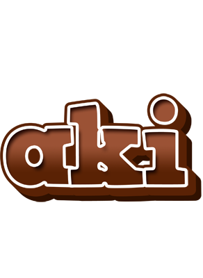Aki brownie logo