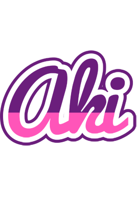 Aki cheerful logo