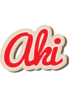 Aki chocolate logo