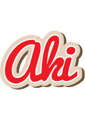 Aki chocolate logo