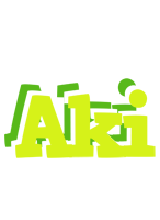 Aki citrus logo